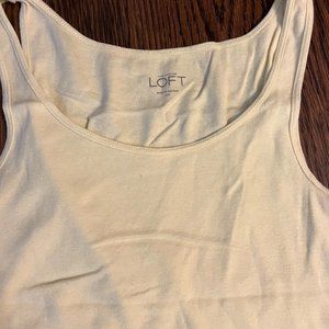 Women's LOFT yellow camisole